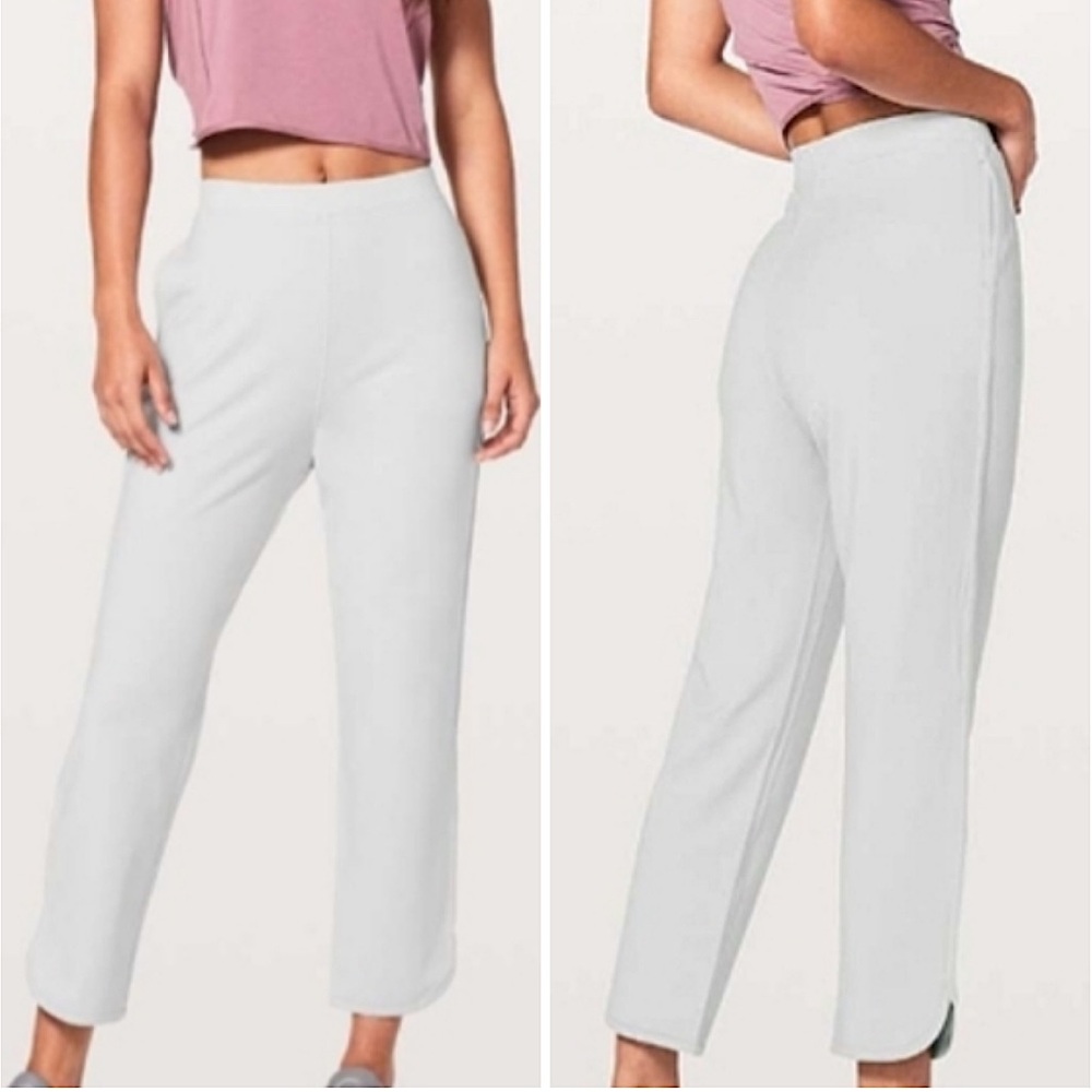 lululemon athletica Gray Straight Leg Pants